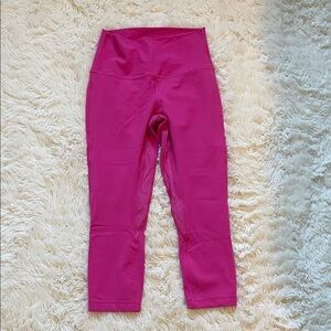 24in hot pink Lululemon Align leggings